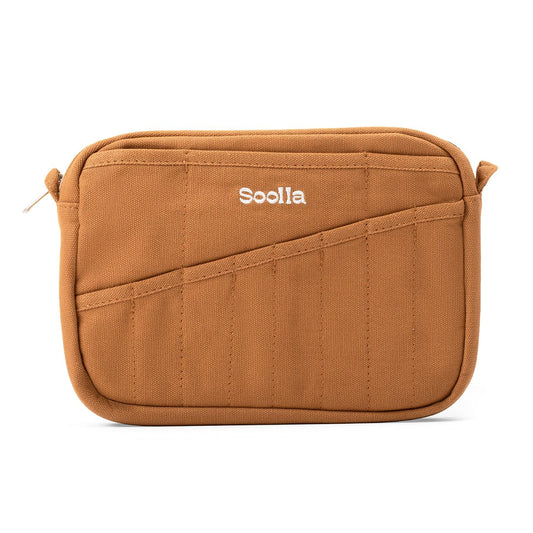 Soolla-Soolla Studio Pouch - Cinnamon-craft organizer-gather here online