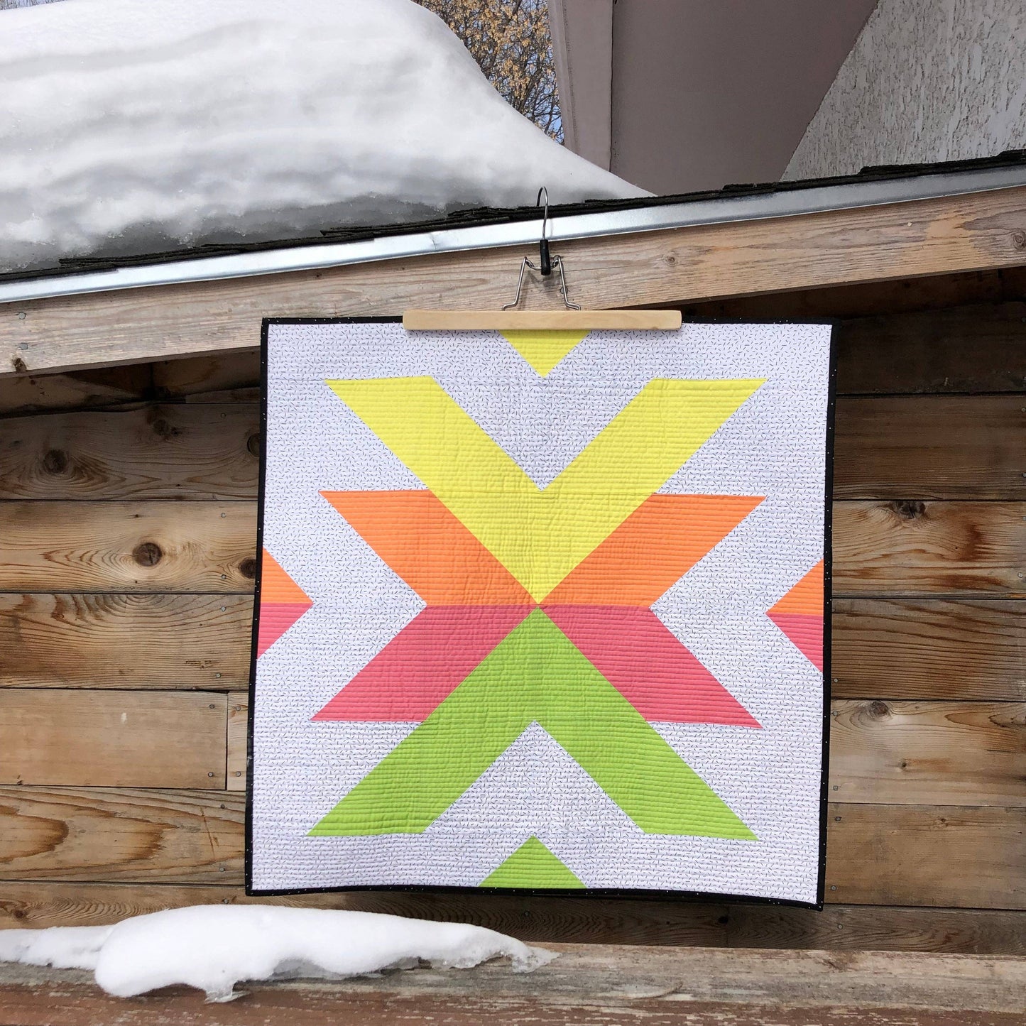 The Blanket Statement-Cross Lake Quilt Pattern-quilting pattern-gather here online