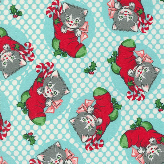 Moda-Kitty Icicle-fabric-gather here online