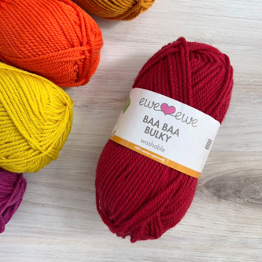Ewe Ewe Yarn-Baa Baa Bulky-yarn-gather here online