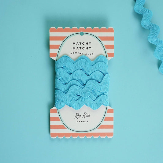Matchy Matchy Sewing Club-Snow Cone Big Ric Rac-trim-gather here online