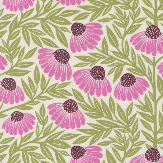 Moda-Echinacea Cream-fabric-gather here online