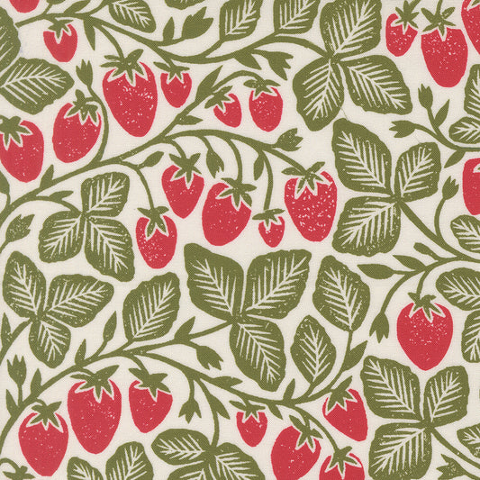Moda-Strawberry Cream-fabric-gather here online
