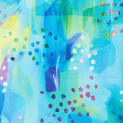 Moda-Collage Dots Turquoise-fabric-gather here online