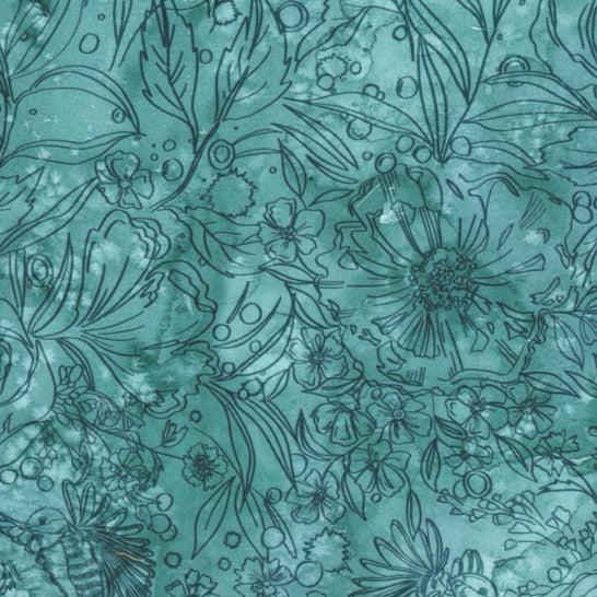 Moda-Four In One Prussian Blue-fabric-gather here online