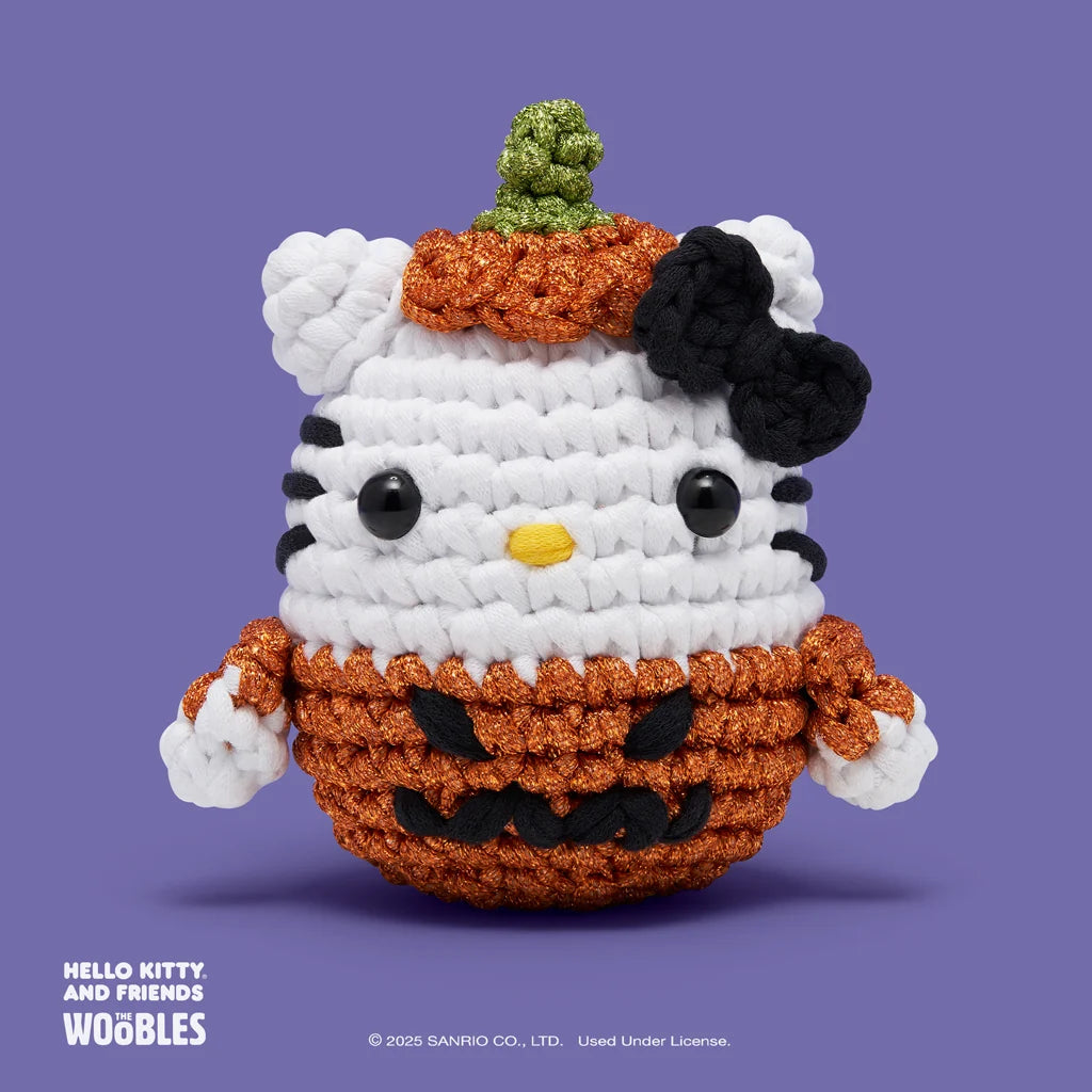 The Woobles-Halloween Hello Kitty™ Crochet Kit-knitting / crochet kit-gather here online