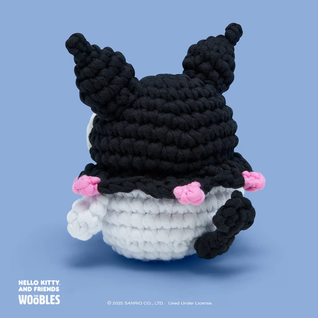 The Woobles-Kuromi™ Crochet Kit-knitting / crochet kit-gather here online