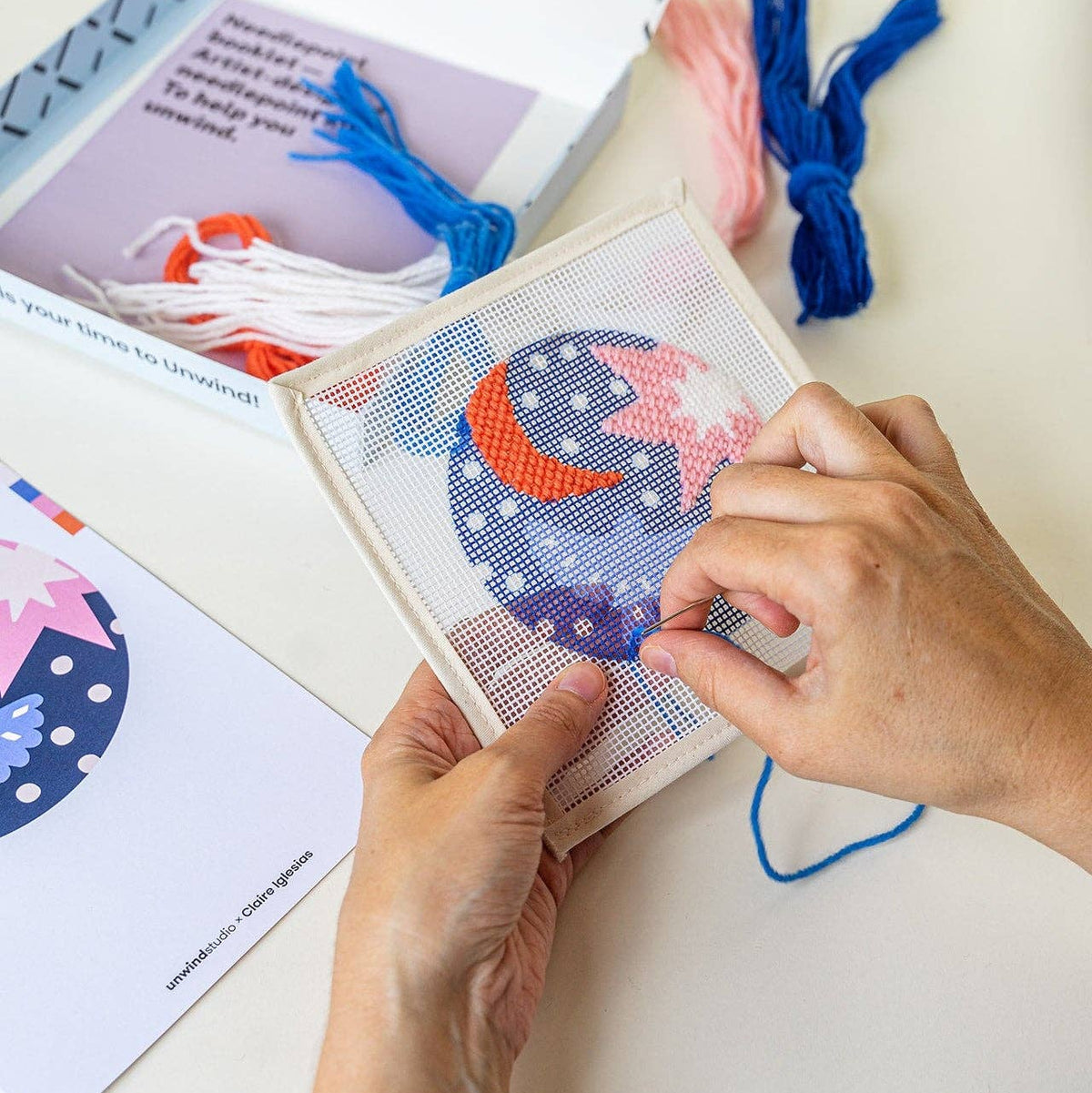 Christmas Night Needlepoint Ornament Kit