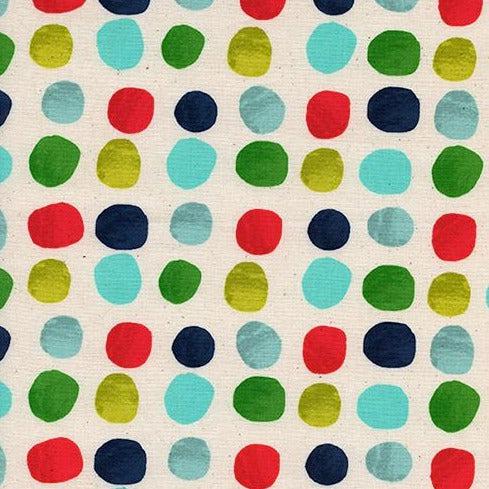 Cotton + Steel-Painted Dots Cream-fabric-gather here online