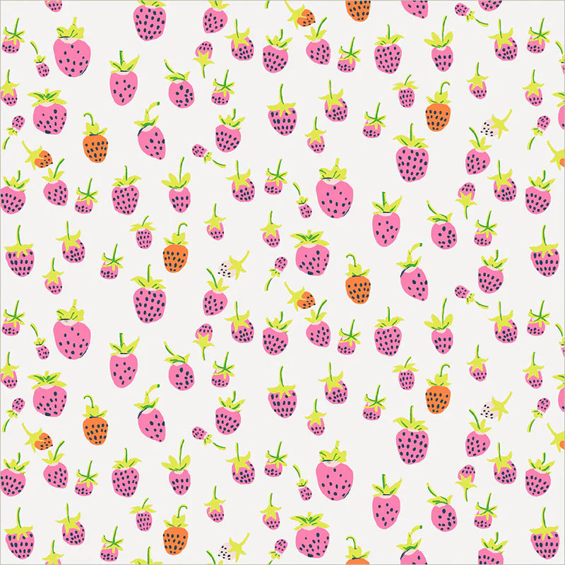 Windham Fabrics-Strawberries-fabric-gather here online