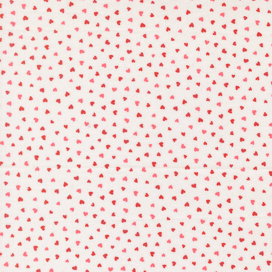 Moda-Tiny Hearts Champagne-fabric-gather here online