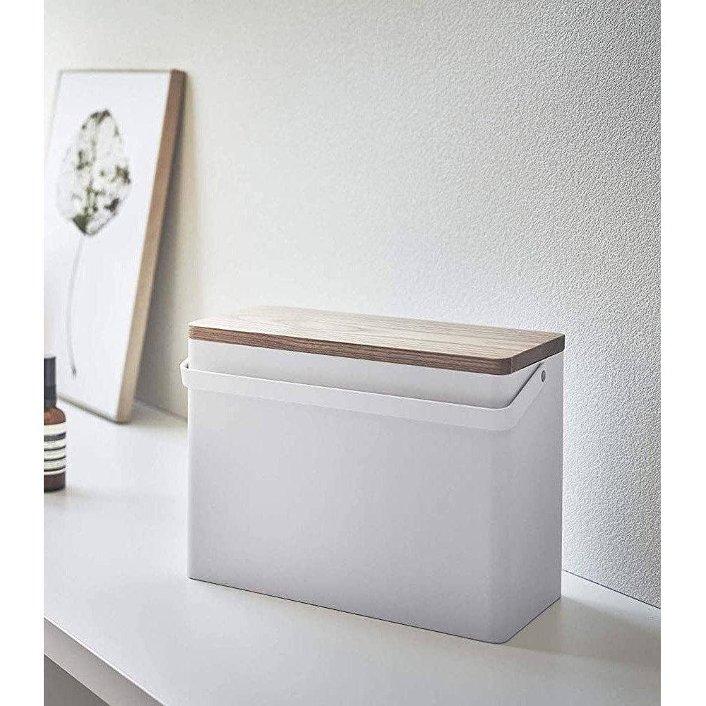 Yamazaki Home-Sewing Notions Organizer - Steel + Wood-sewing notion-gather here online