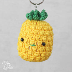 Hardicraft-DIY Crochet Kit - Pineapple Keychain-knitting / crochet kit-gather here online