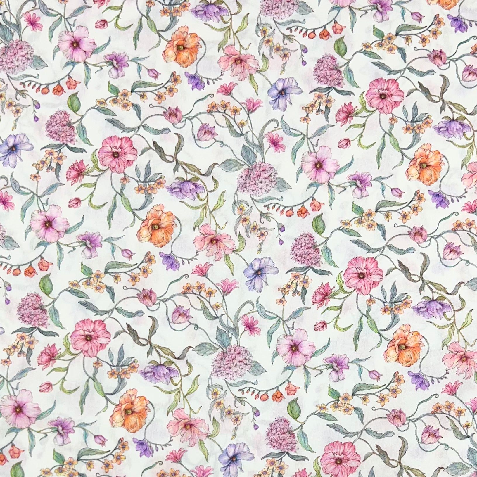 Liberty of London-Tana Lawn - Battersea Blooms-fabric-gather here online
