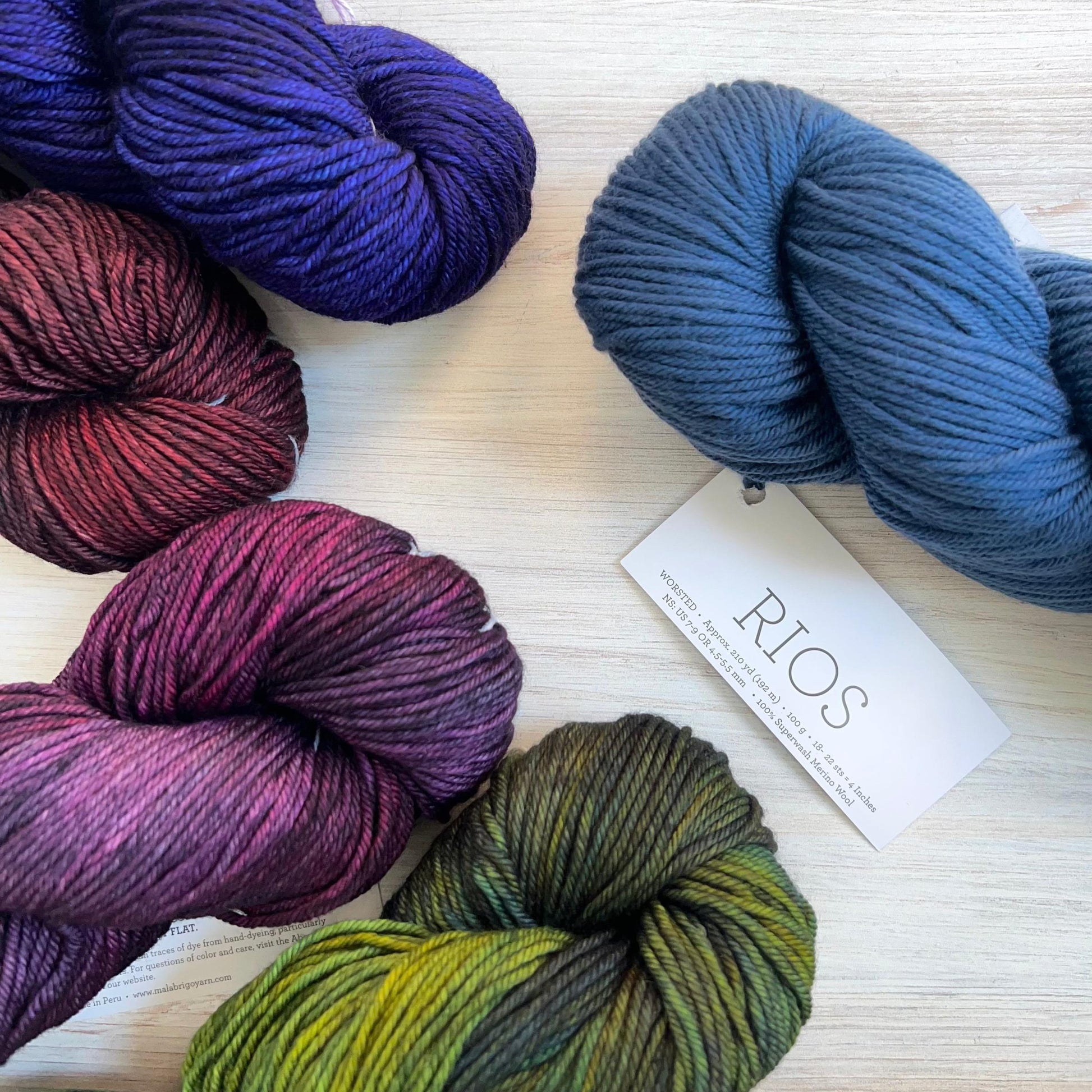 Rios - worsted yarn - Malabrigo – gather here online Rios - worsted yarn - Malabrigo – gather here online