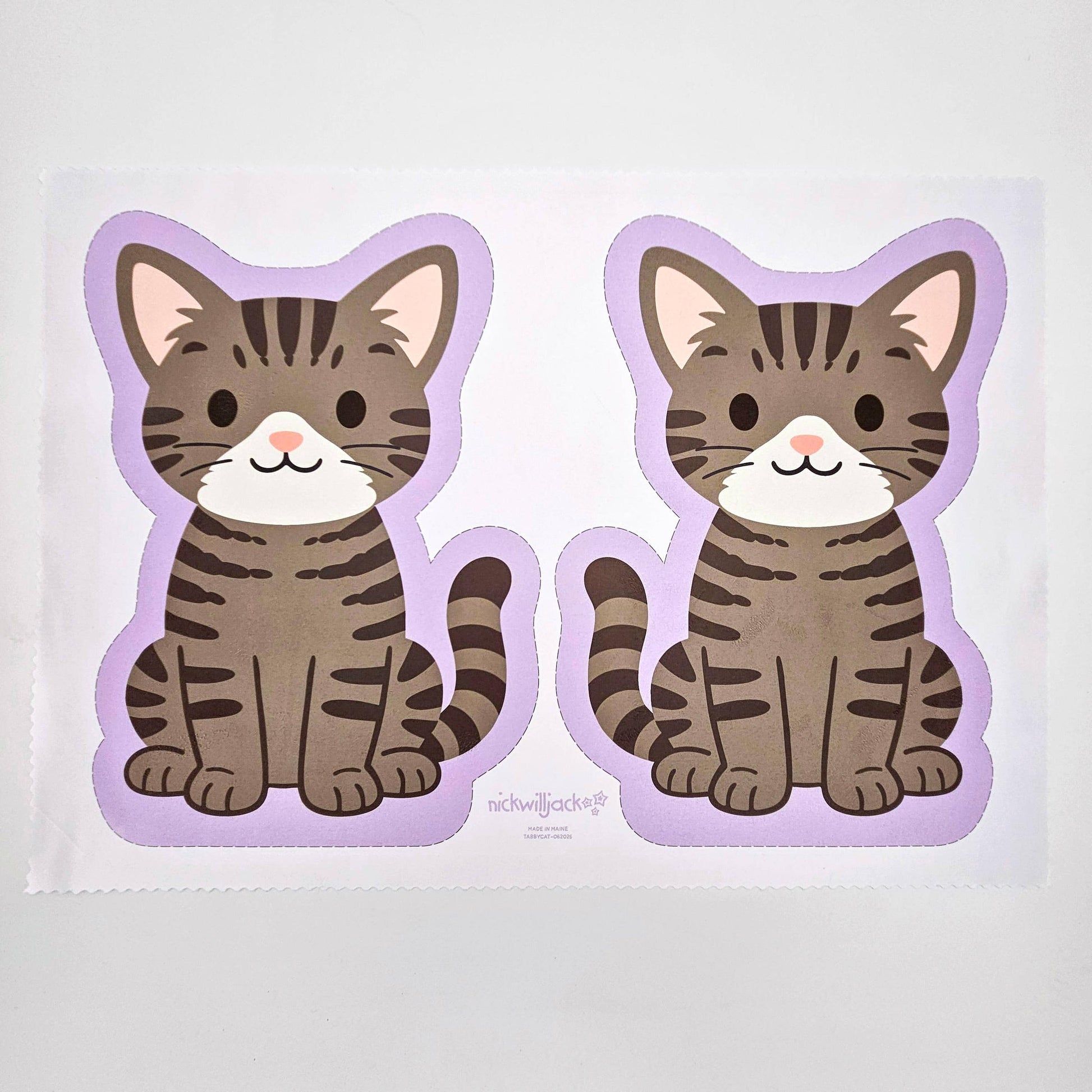 Nickwilljack-Sew Your Own Cat Complete Kit - Tabby Cat -sewing kit-gather here online