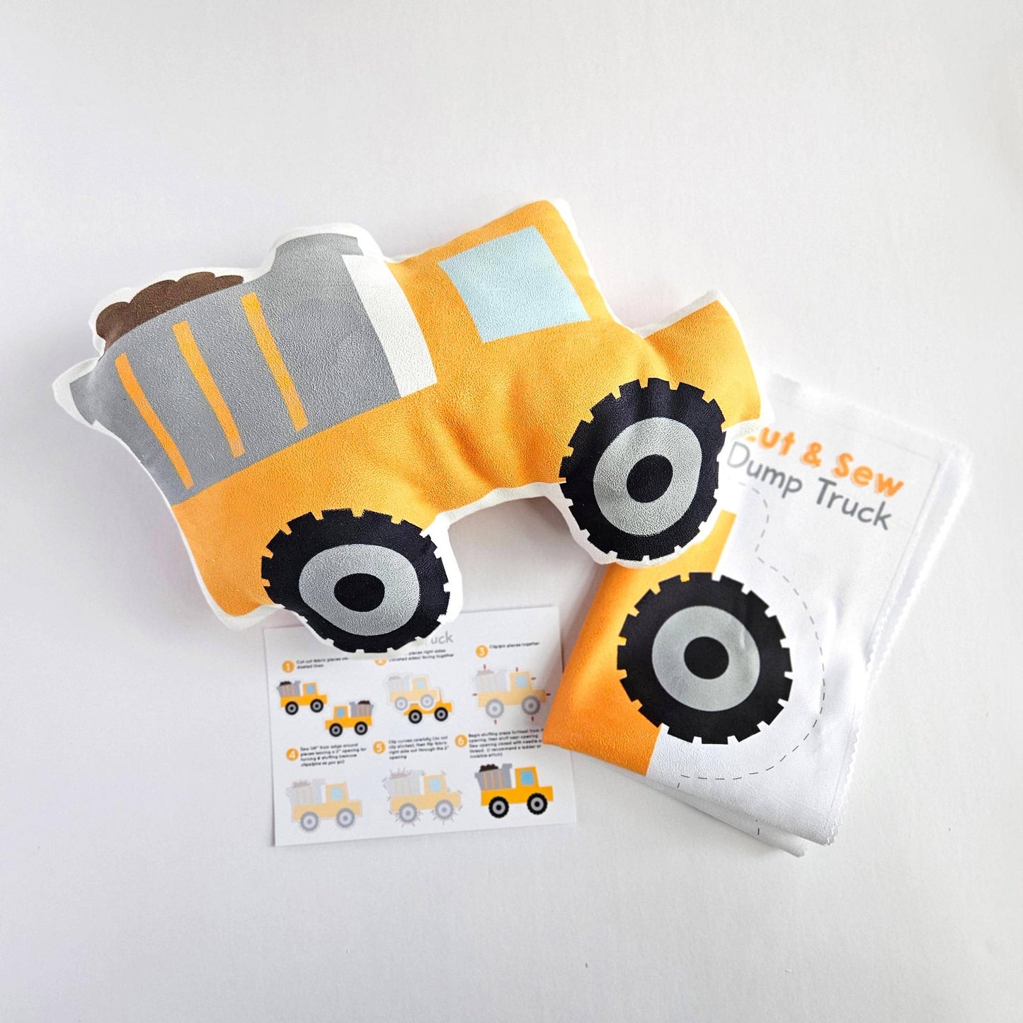 Nickwilljack-DIY Beginner Dump Truck Sewing Kit-sewing kit-gather here online