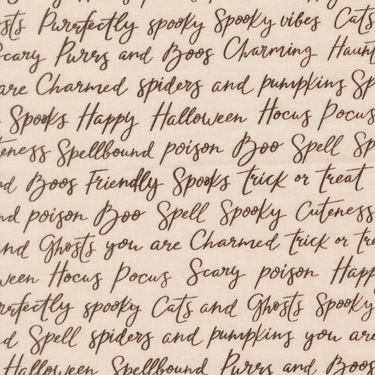 Moda-Happy Halloween Lettering Moonbeam-fabric-gather here online