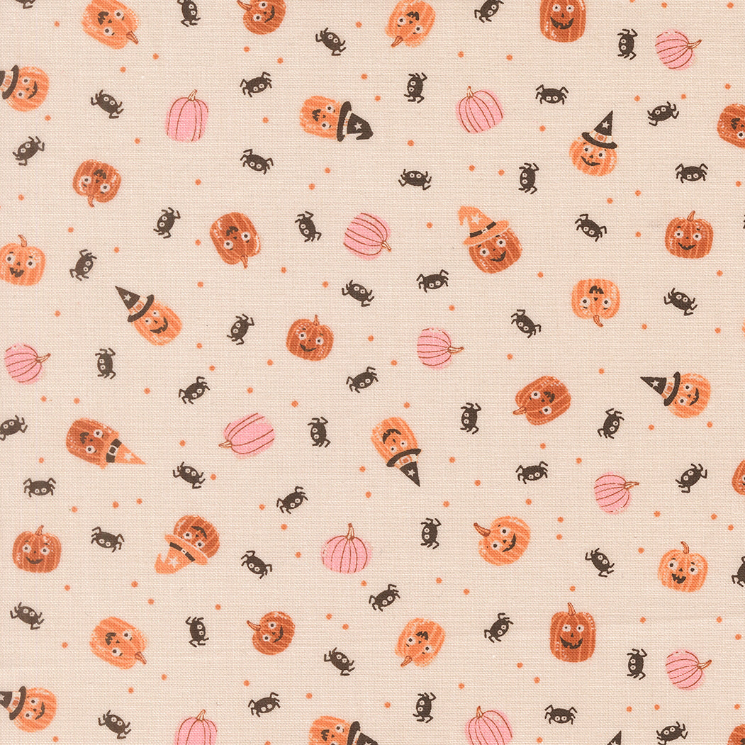Moda-Friendly Pumpkin Moonbeam-fabric-gather here online