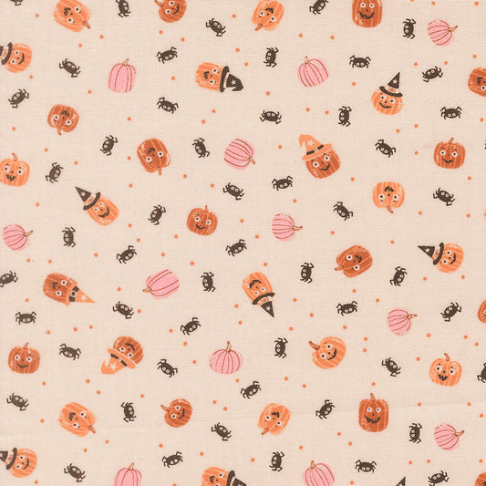 Moda-Friendly Pumpkin Moonbeam-fabric-gather here online