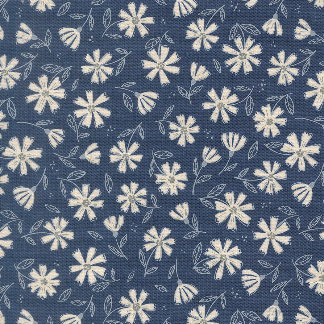 Moda-Flowers Twilight-fabric-gather here online