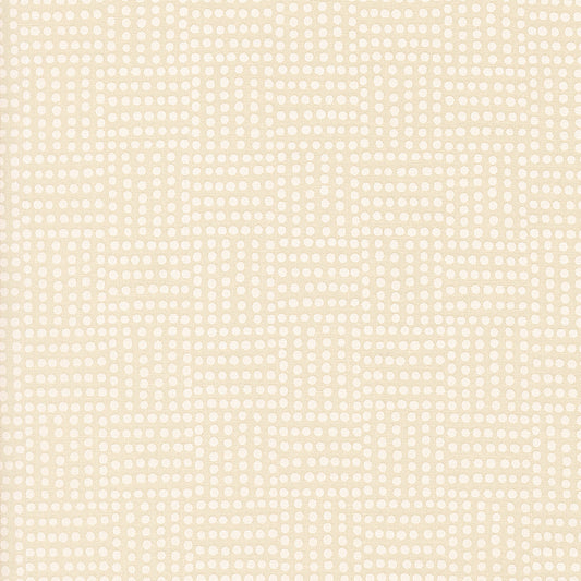 Moda-Dots Pearl White-fabric-gather here online