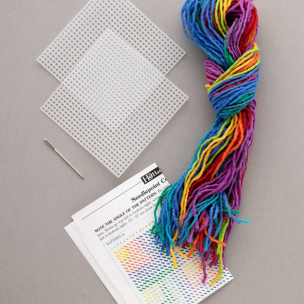 Friendly Loom-Needlepoint Coaster Kit-xstitch kit-gather here online