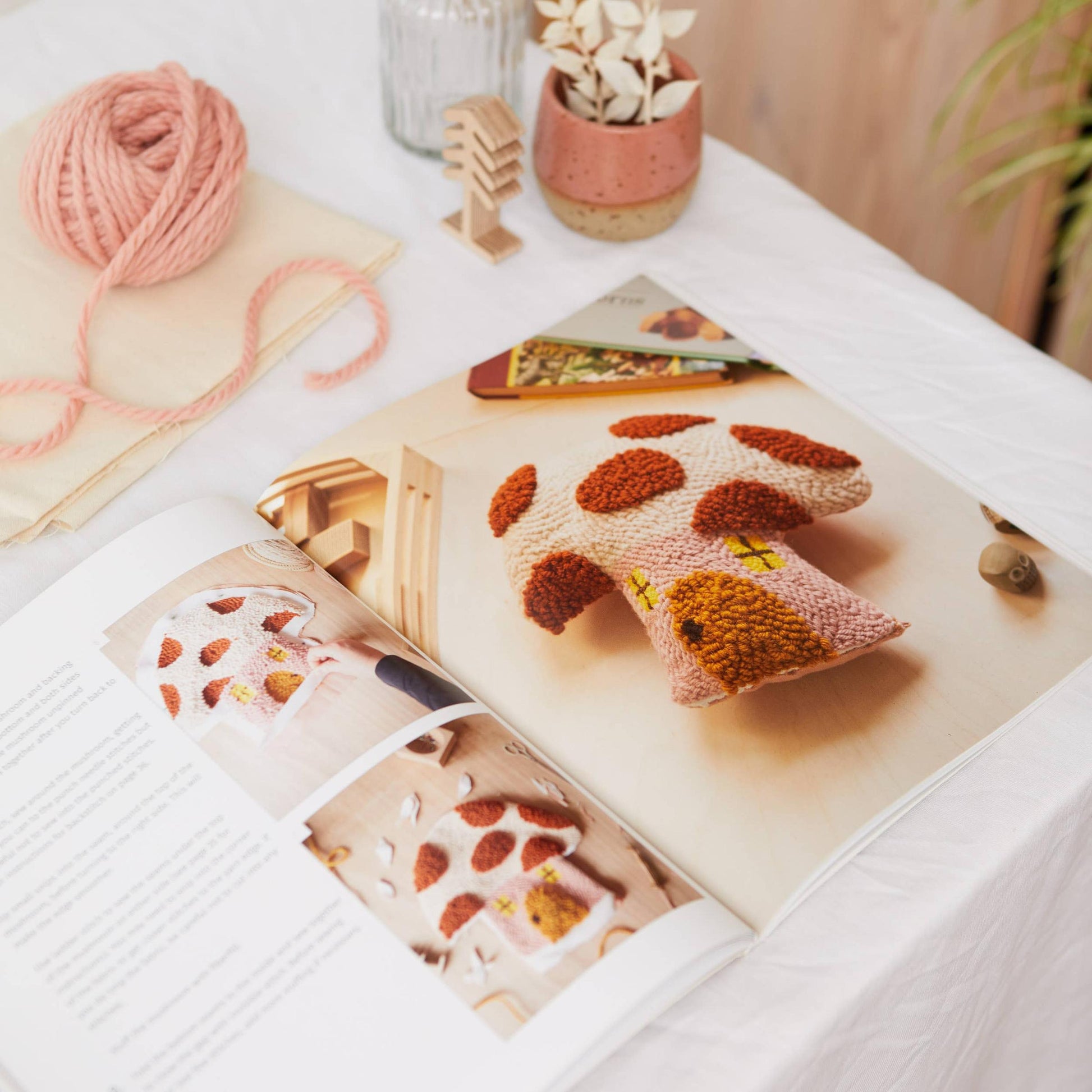 Schiffer Publishing-Punch Needle: 15 Contemporary Projects-book-gather here online