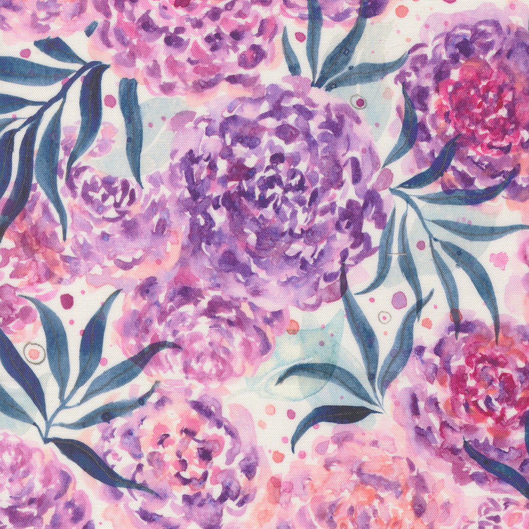 Moda-Dhalia Mama Lavender-fabric-gather here online