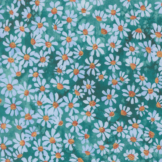 Moda-Bitty Pretty Turquoise-fabric-gather here online
