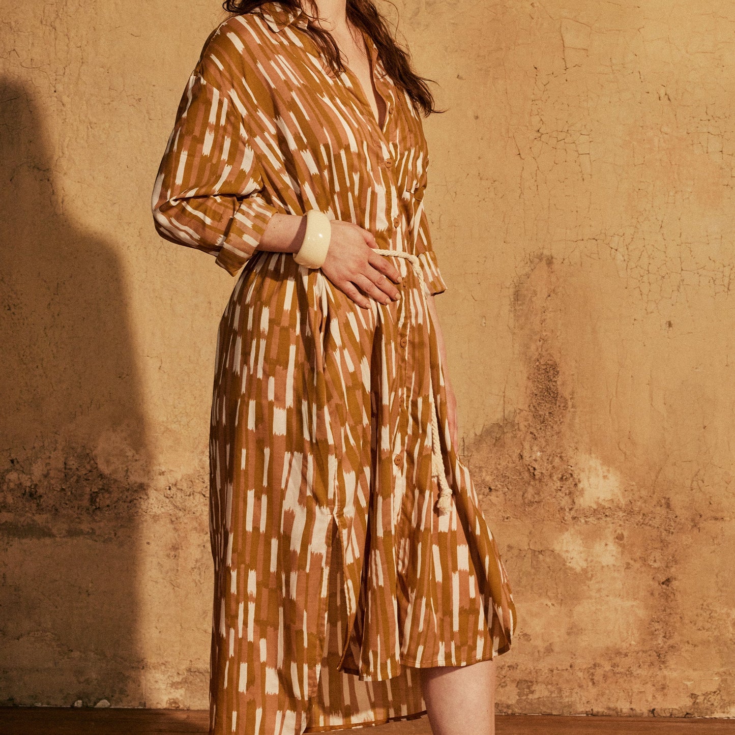 Atelier Brunette-LA Robe Chemise Dress Pattern-sewing pattern-gather here online