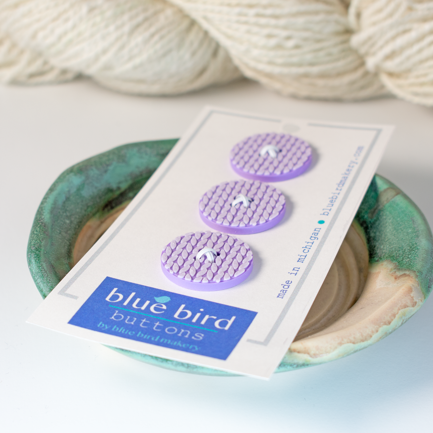 1" [25mm] Knit Stitch Buttons