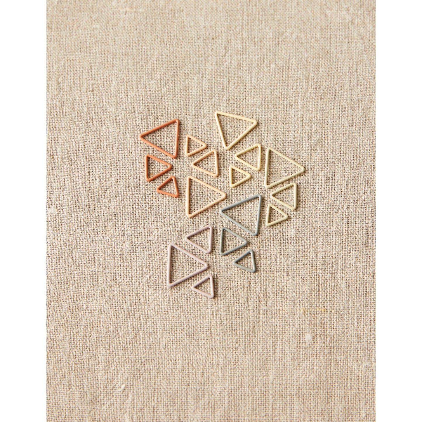Cocoknits-Triangle Stitch Markers - Earth Tones-knitting notion-gather here online