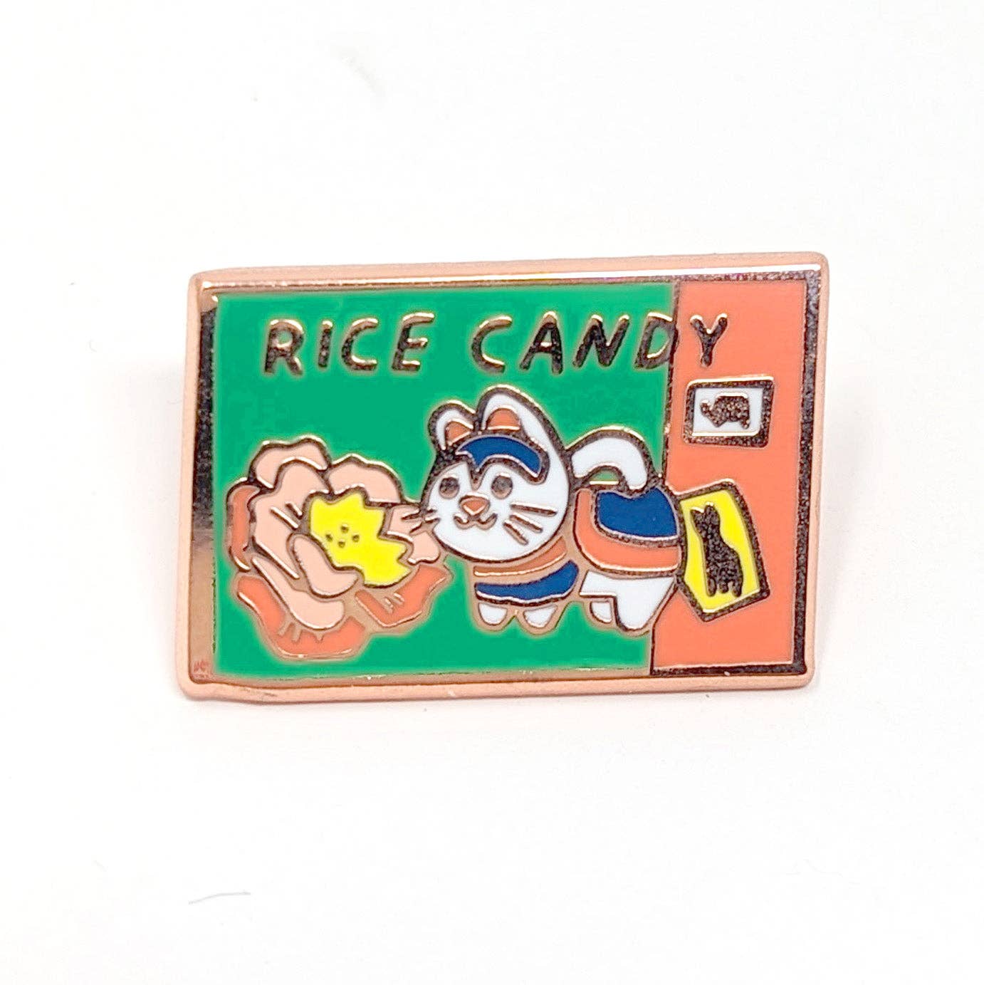 Le Petit Elefant-Botan Rice Candy Mini Enamel Pin-patches + pins-gather here online