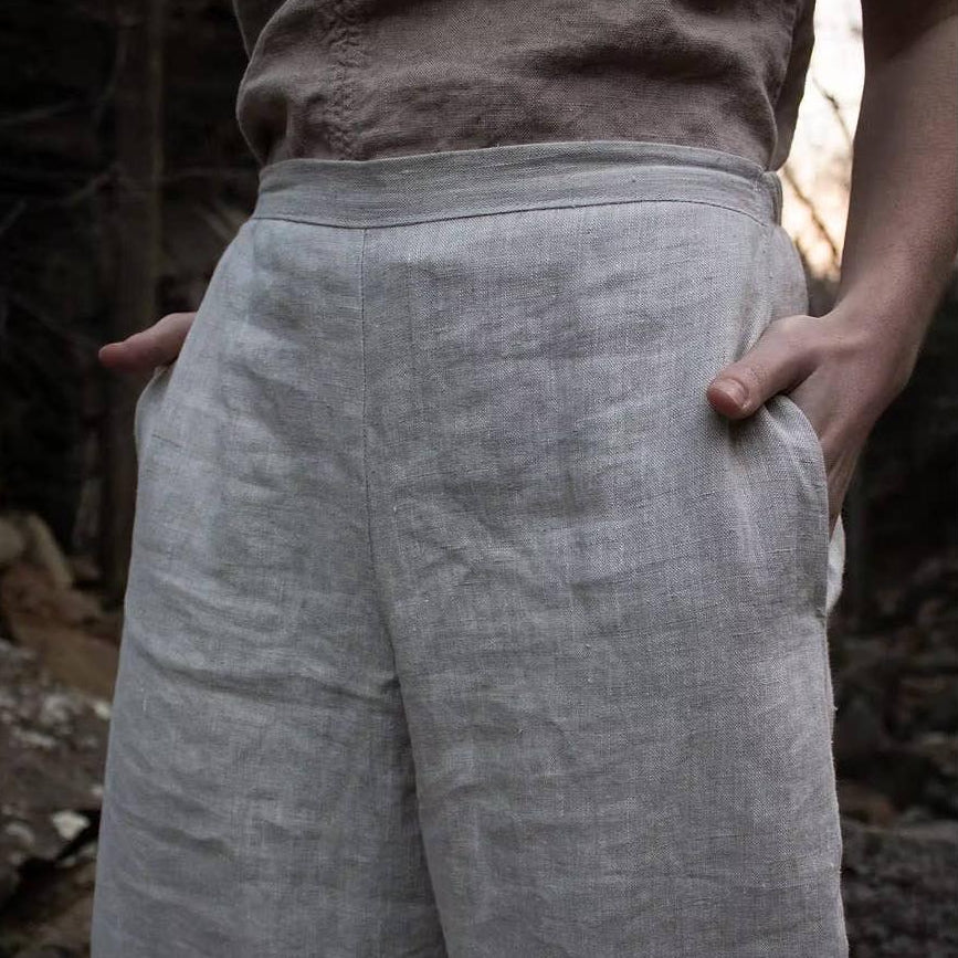 Charlie Darwin Textiles-Swallowtail Pants Pattern-sewing pattern-gather here online