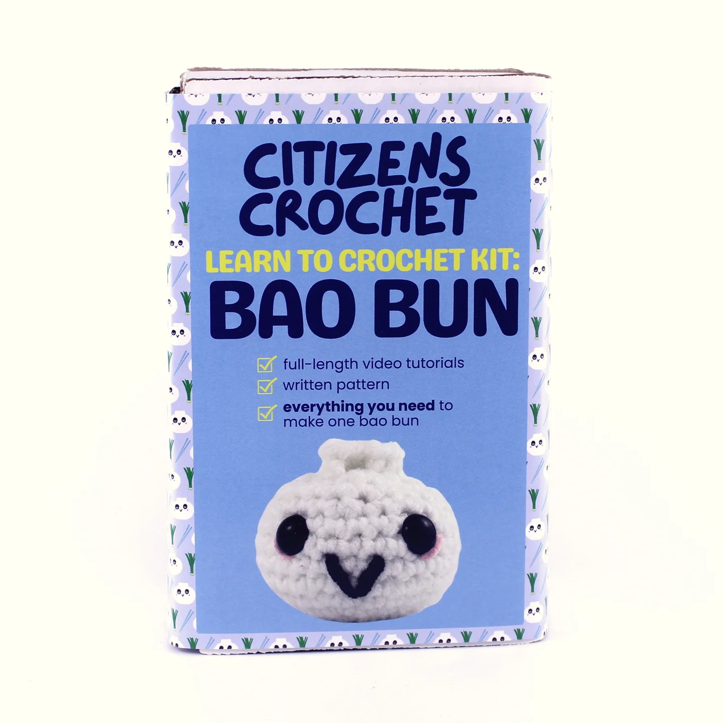 Bao Bun Mini Plush Toy - Beginner Crochet Kit