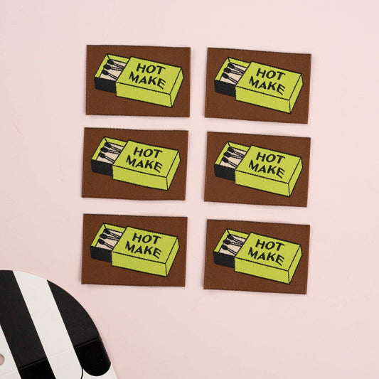 Matchy Matchy Sewing Club-Hot Make Large Sew-In Labels-sewing notion-gather here online