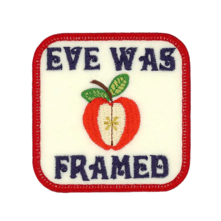 Patch Ya Later-Eve Was Framed Iron-On Patch-accessory-gather here online