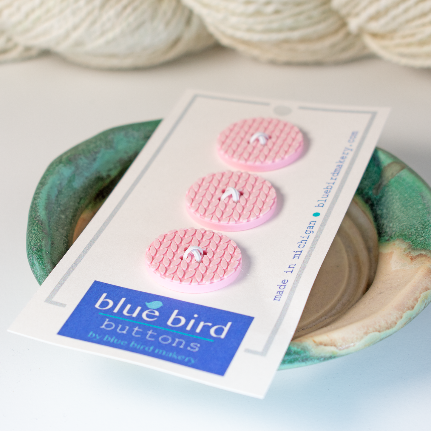 1" [25mm] Knit Stitch Buttons