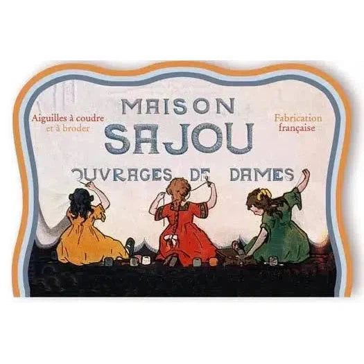 Sajou-Sajou 40 Assorted Sewing Needles - Little Girls Embroidering Booklet-sewing notion-gather here online