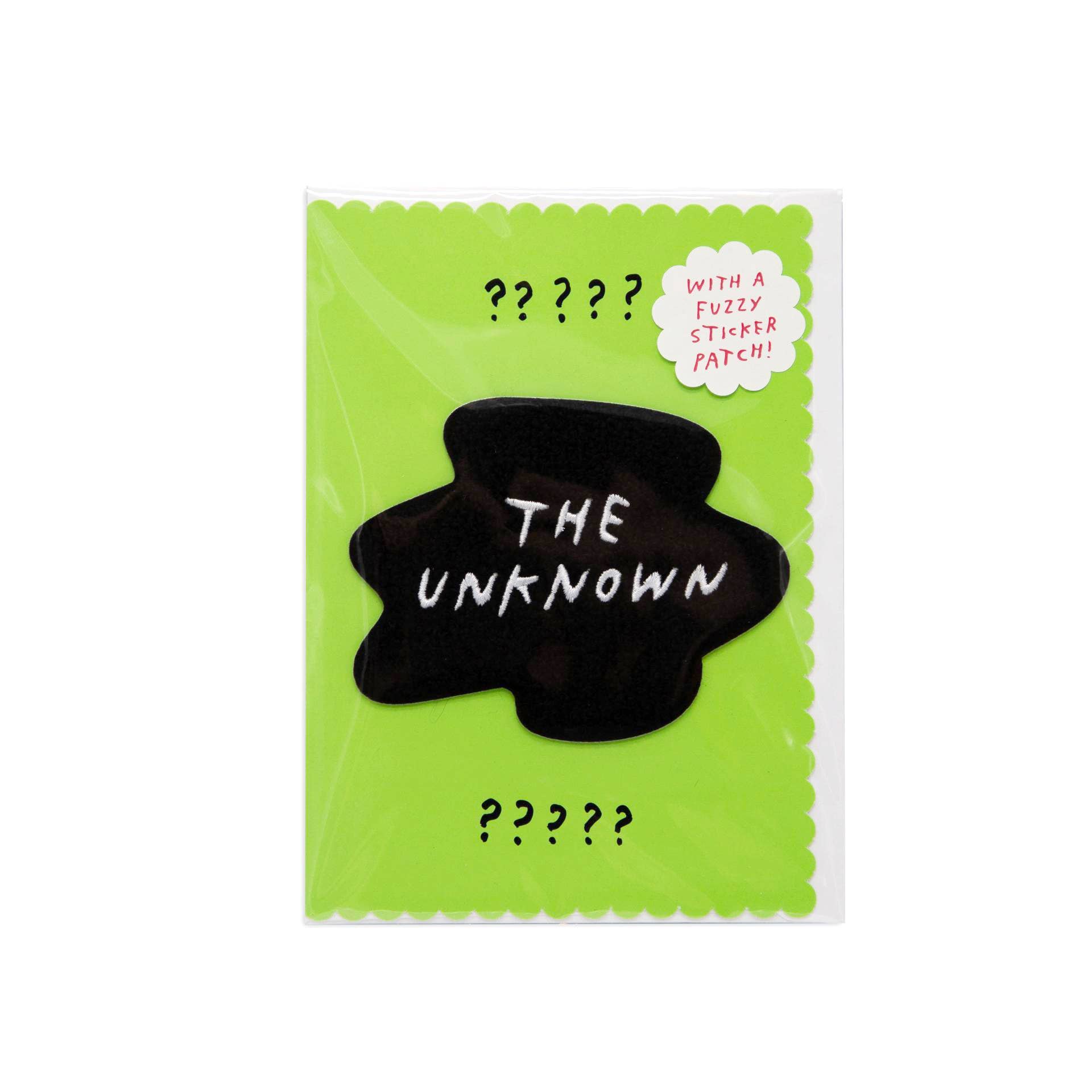 Third Drawer Down-The Unknown Chenille Adhesive Patch & Greeting Card-greeting card-gather here online