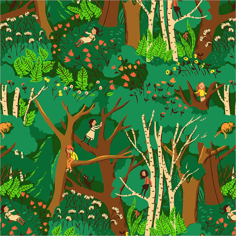 Windham Fabrics-Climbing Trees-fabric-gather here online