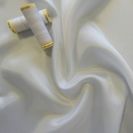 Lady McElroy-White - Lotus Viscose/Acetate Lining-fabric-gather here online
