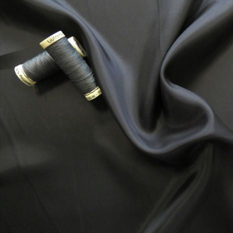Lady McElroy-Slate - Lotus Viscose/Acetate Lining-fabric-gather here online
