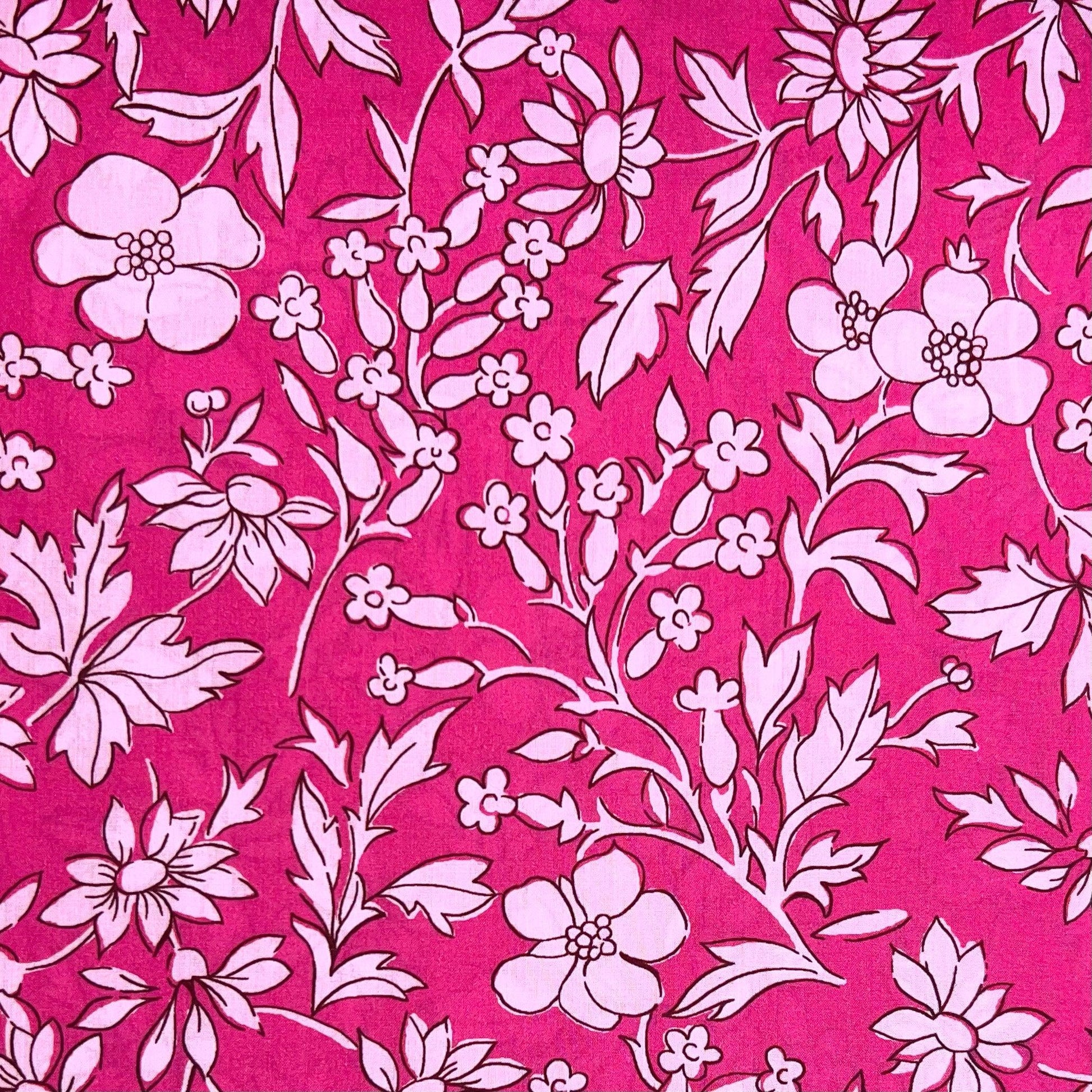 Liberty of London-Tana Lawn - Callie Meadow C-fabric-gather here online