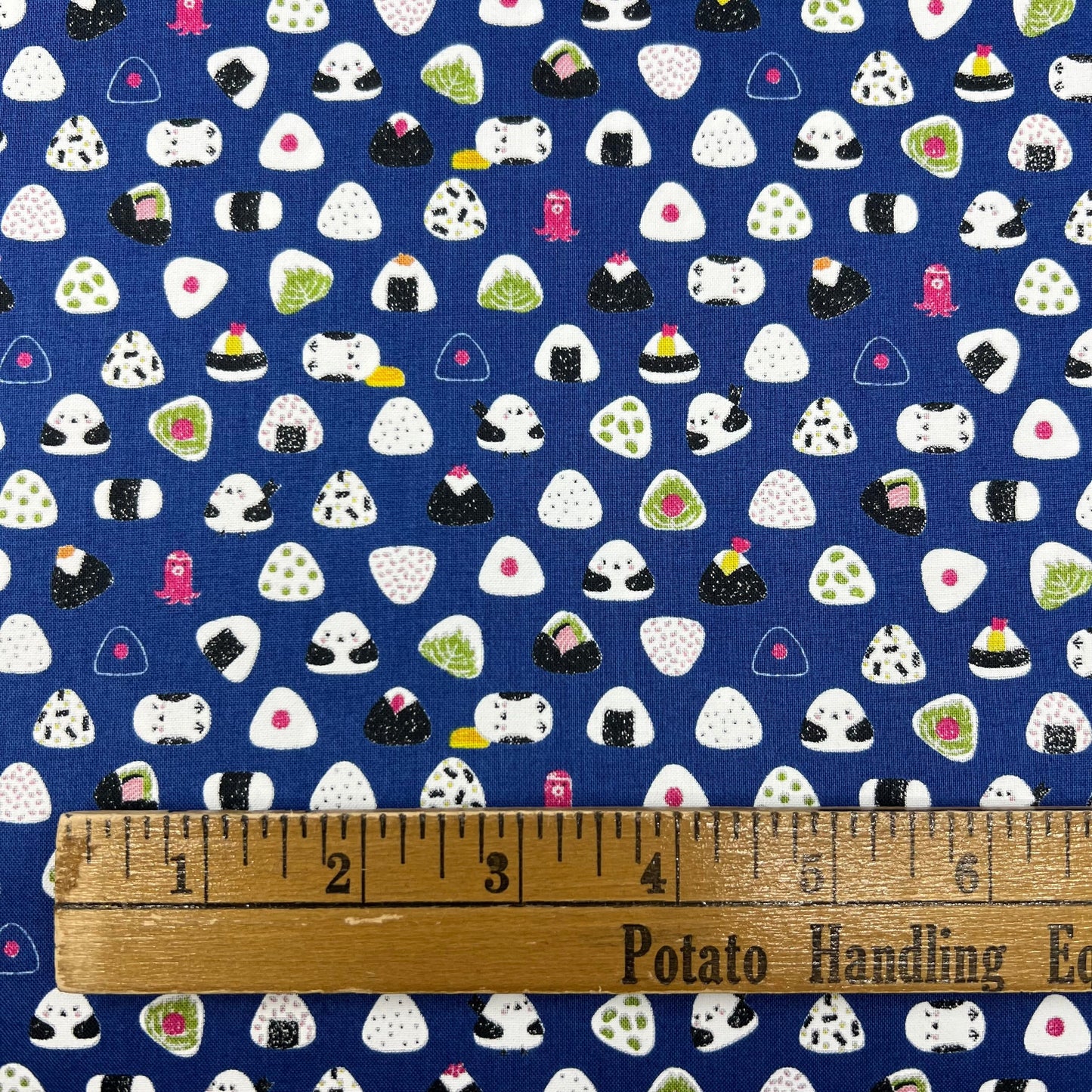 Westex-Onigiri Birds on Cotton Sheeting-fabric-gather here online