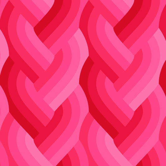 Moda-Braid Dark Pink-fabric-gather here online