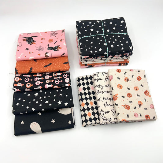 Moda-Fat Quarter Bundle of Purrs & Boos (8 Pieces)-fat quarters-gather here online