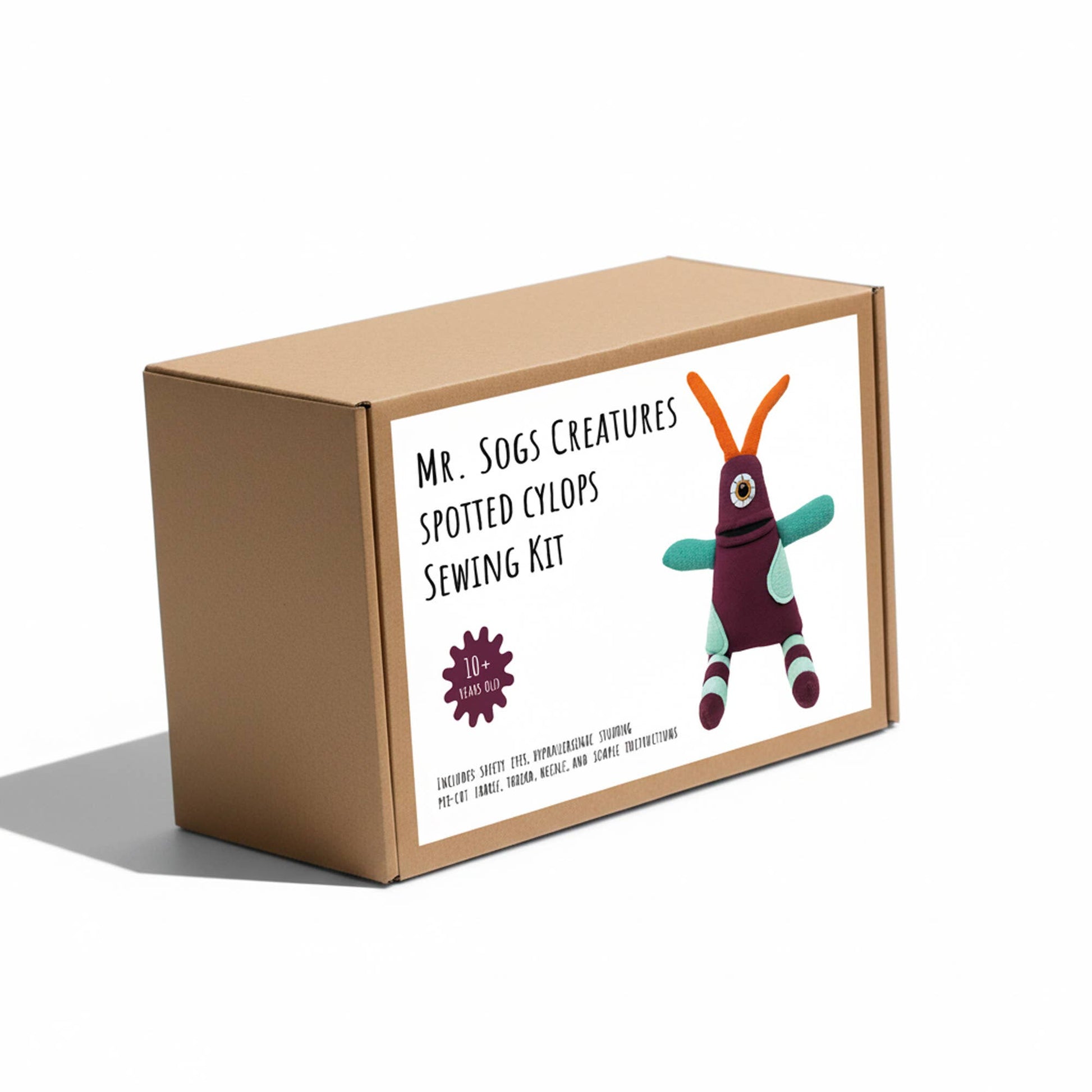 Mr. Sogs-Creature Kit - Spotted Cyclops-sewing kit-gather here online