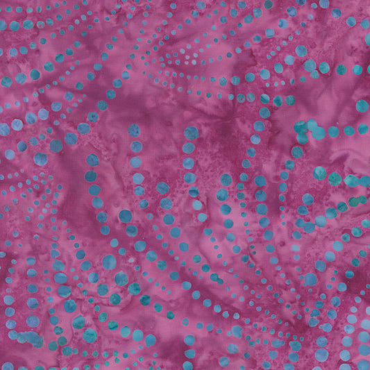 Moda-Flow Dots Grape-fabric-gather here online